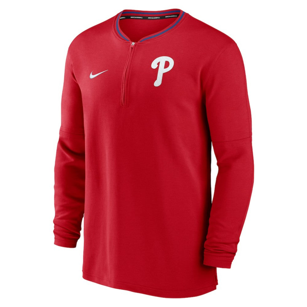 Philadelphia Phillies Authentic Collection Performance Half-Zip Top Red | Nike