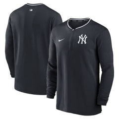 New York Yankees Authentic Collection Performance Half-Zip Top Navy | Nike