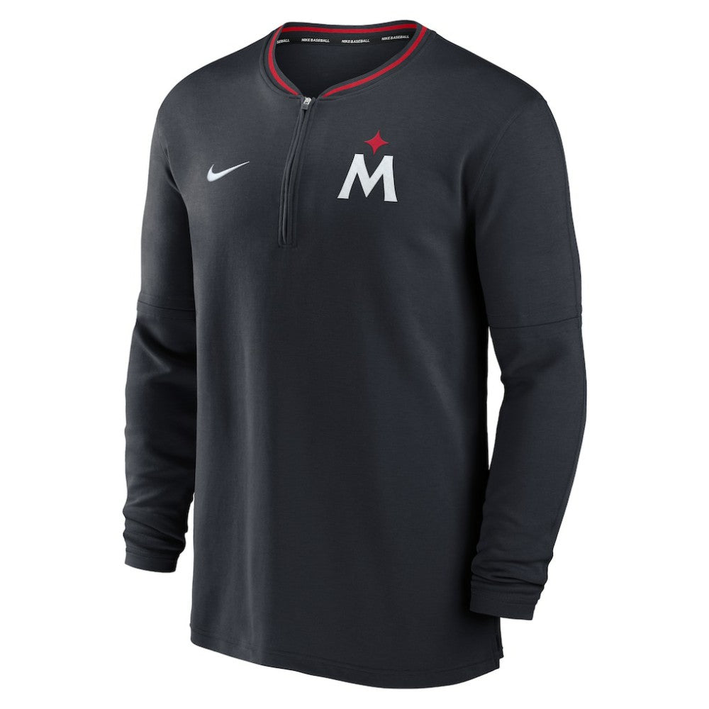 Minnesota Twins Authentic Collection Performance Half-Zip Top Navy | Nike
