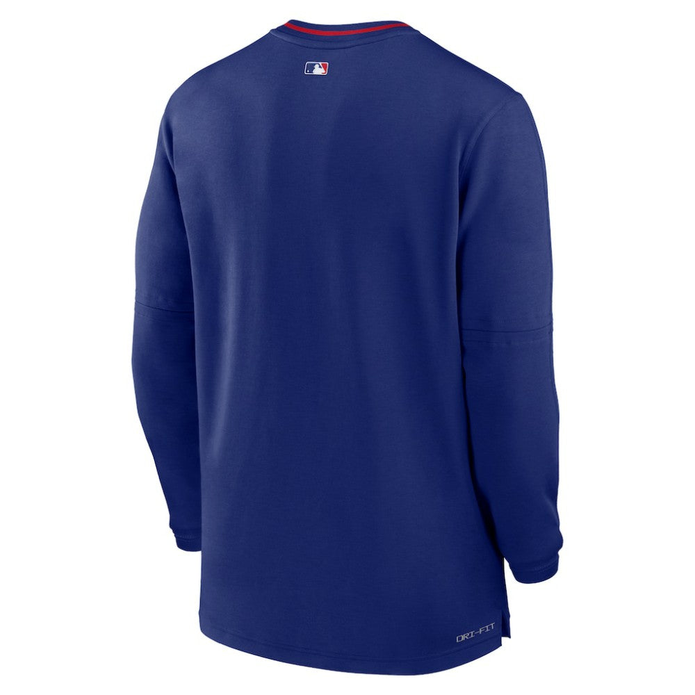 Texas Rangers Authentic Collection Performance Half-Zip Pullover Royal | Nike