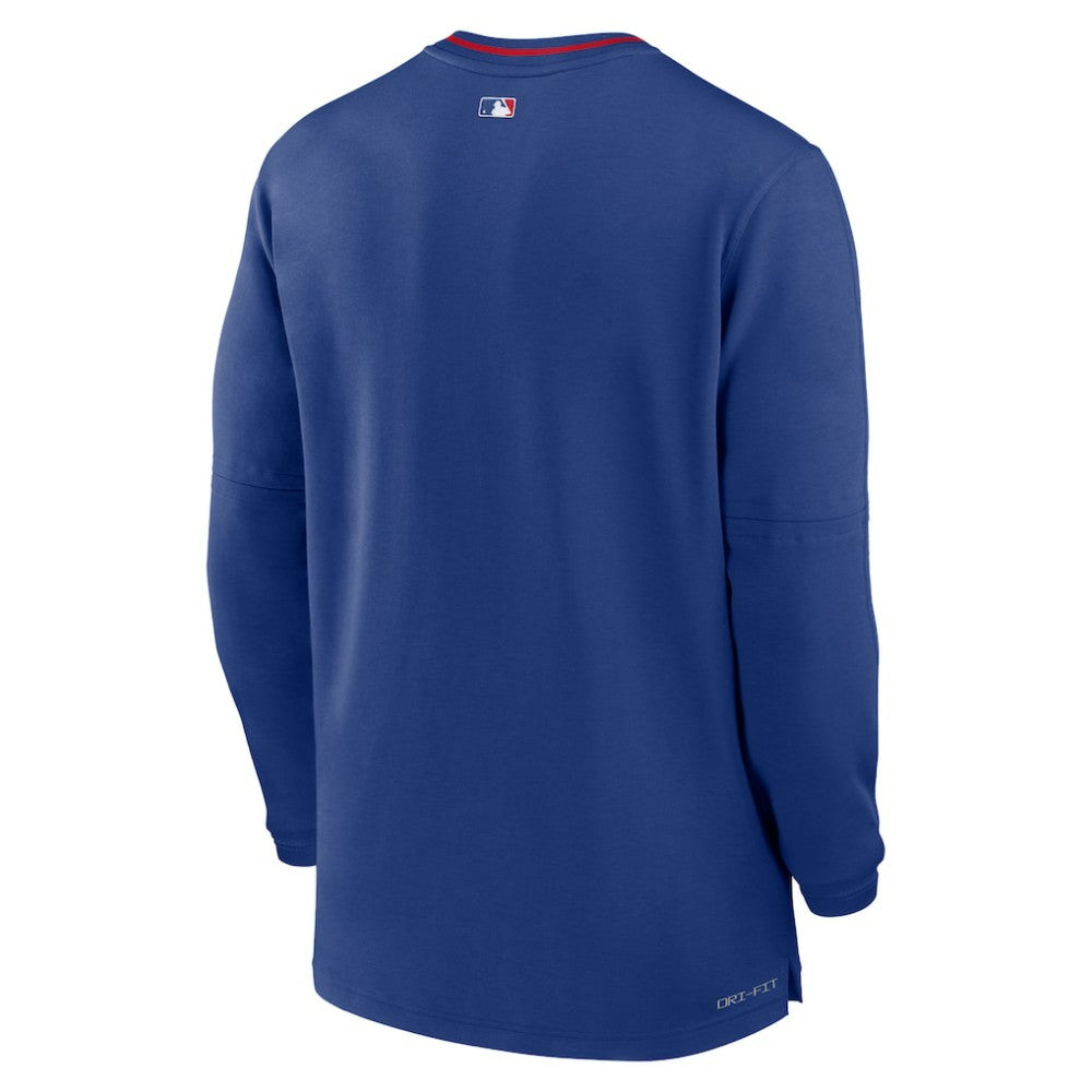Chicago Cubs Authentic Collection Performance Half-Zip Top Royal | Nike