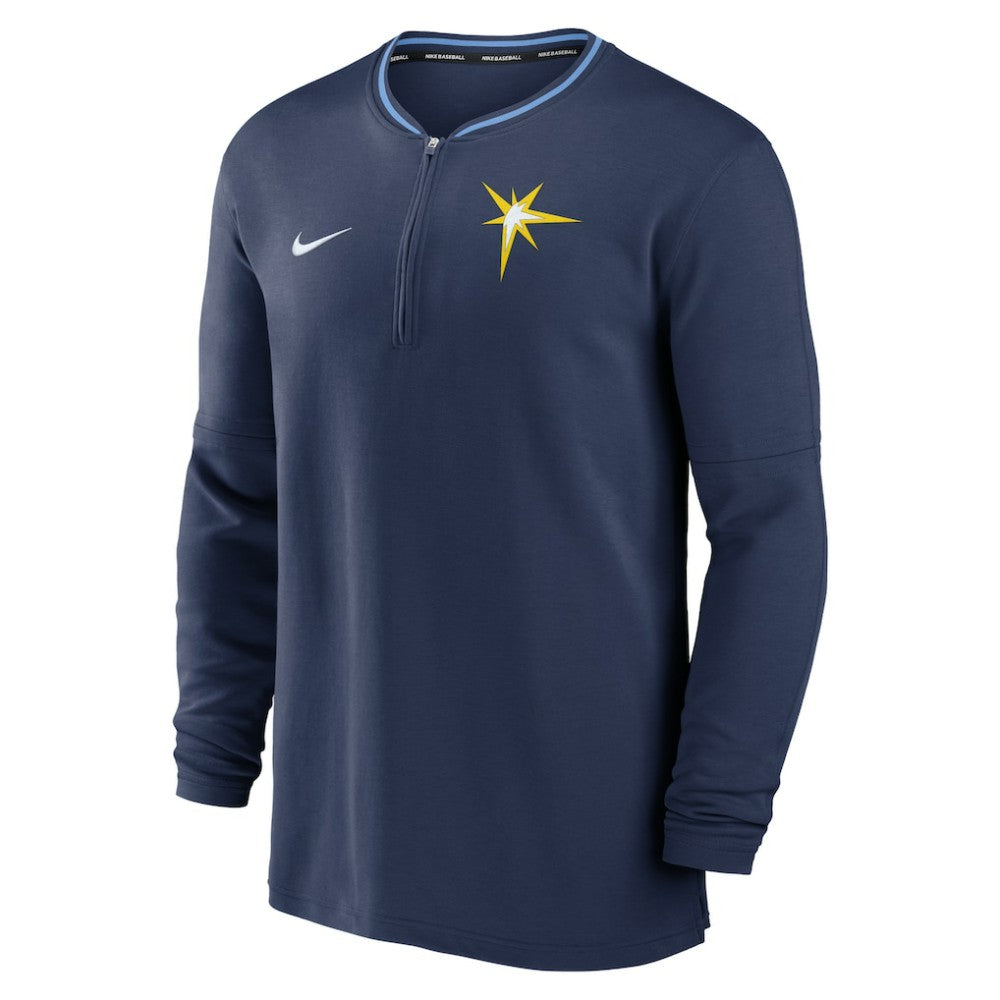 Tampa Bay Rays Authentic Collection Performance Half-Zip Top Navy | Nike