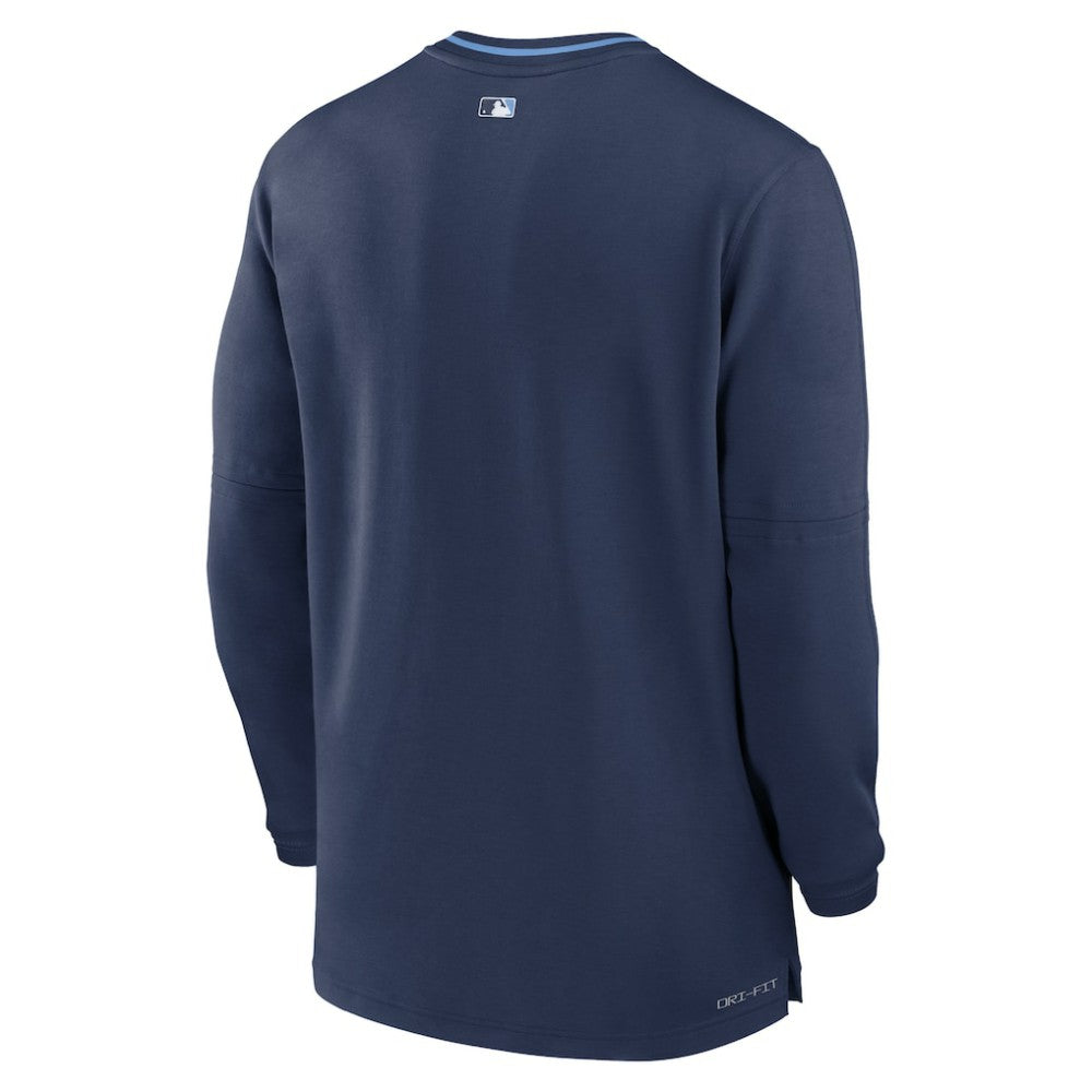 Tampa Bay Rays Authentic Collection Performance Half-Zip Top Navy | Nike