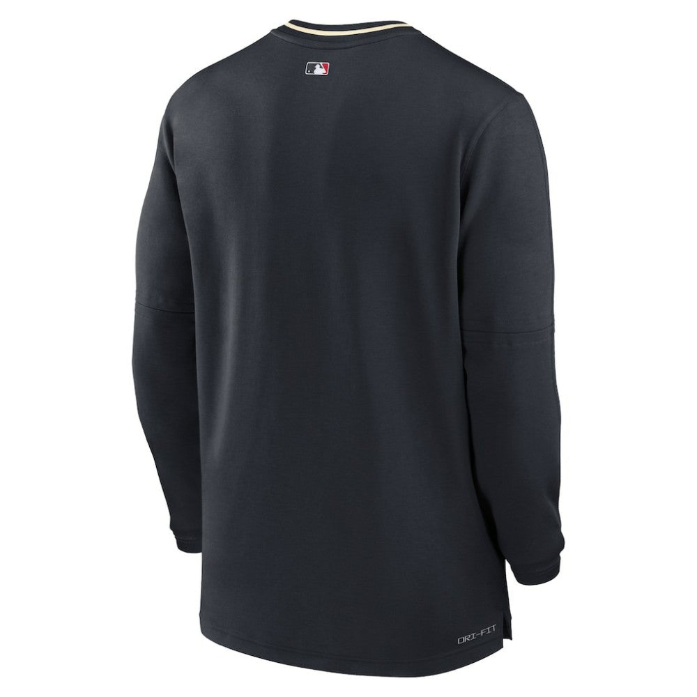 Minnesota Twins Authentic Collection Dri-FIT Half-Zip Top Navy | Nike