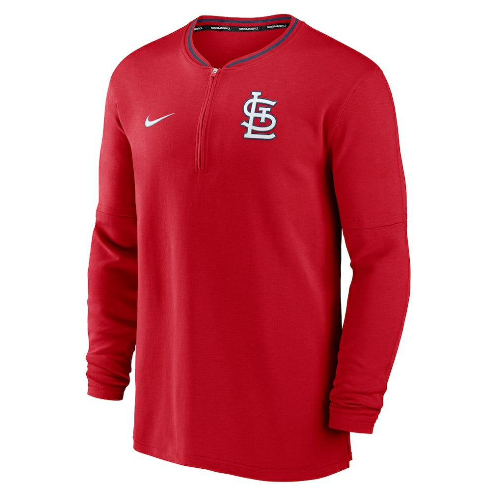 St. Louis Cardinals Authentic Collection Performance Half-Zip Top Red | Nike