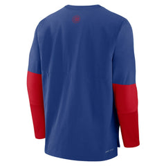 Chicago Cubs Authentic Collection Player Dri-FIT Lightweight Pullover  Royal/Red | Nike