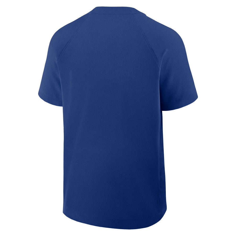 Kansas City Royals Authentic Collection Raglan Short Sleeve Windshirt Royal | Nike