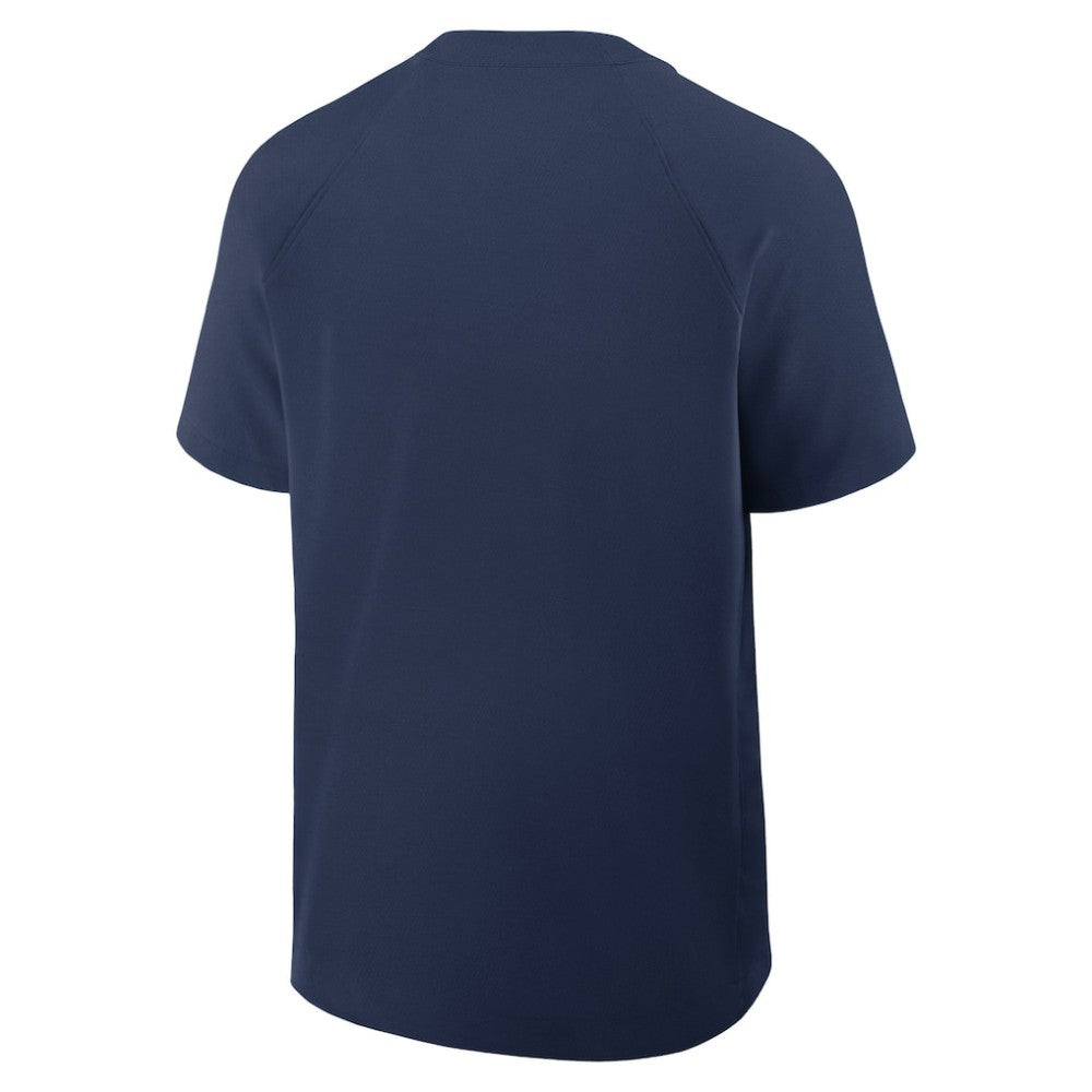 Houston Astros Authentic Collection Raglan Short Sleeve Windshirt Navy | Nike