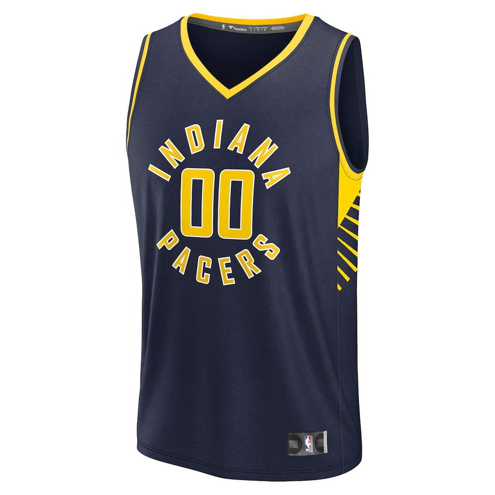 Indiana Pacers Fanatics Fast Break Custom Jersey - Icon Edition - Navy