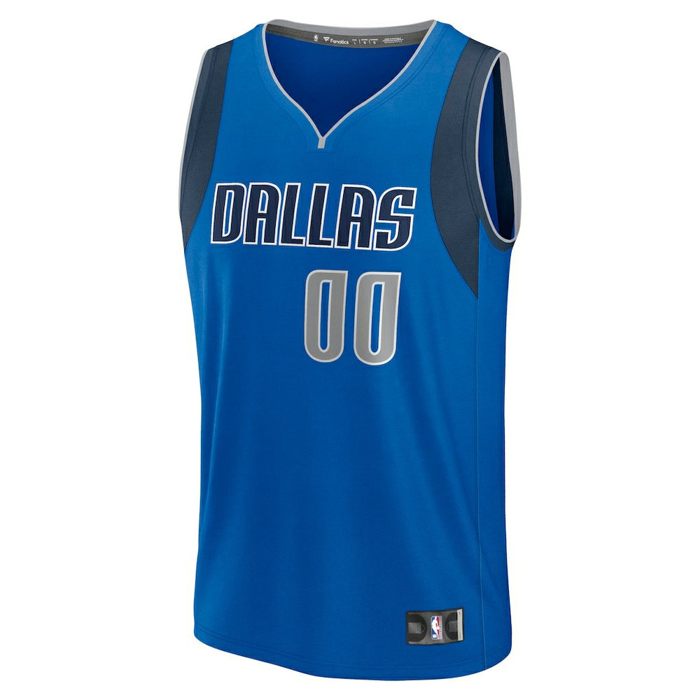 Dallas Mavericks Fast Break Custom Jersey sale - Icon Editi- Blue