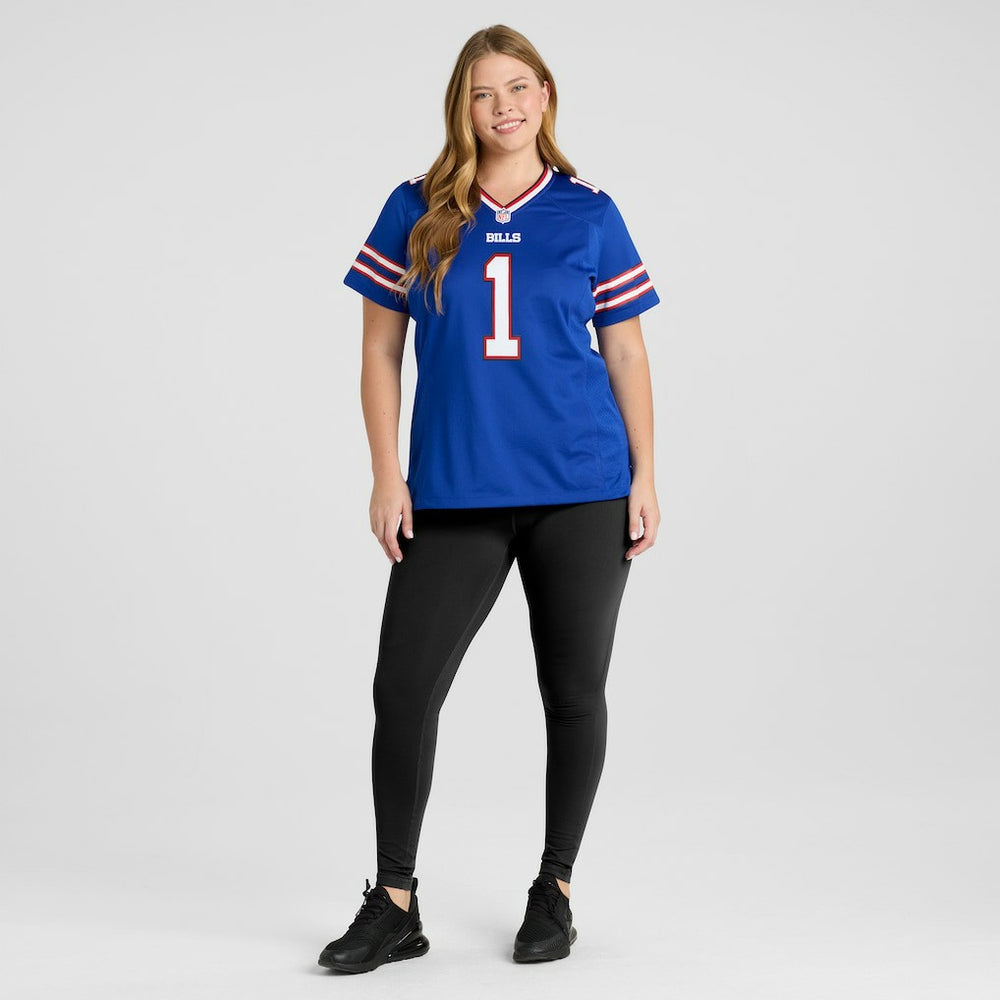 Number 1 Bride Buffalo Bills Women's Game Jersey - Royal