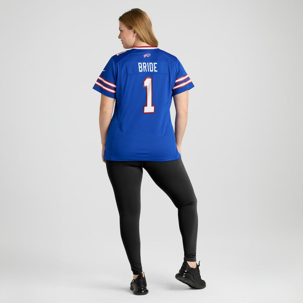 Number 1 Bride Buffalo Bills Women's Game Jersey - Royal