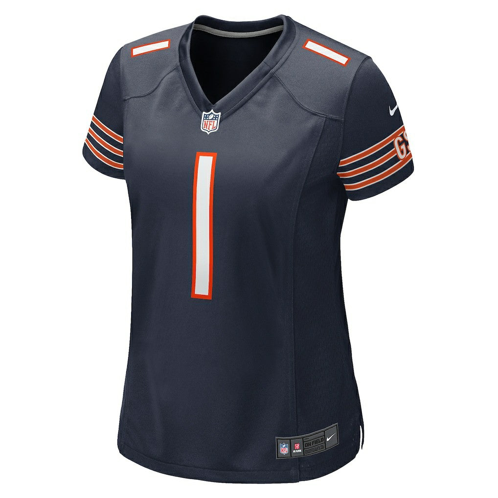 Number 1 Bride Chicago Bears Women's Game Jersey - Navy