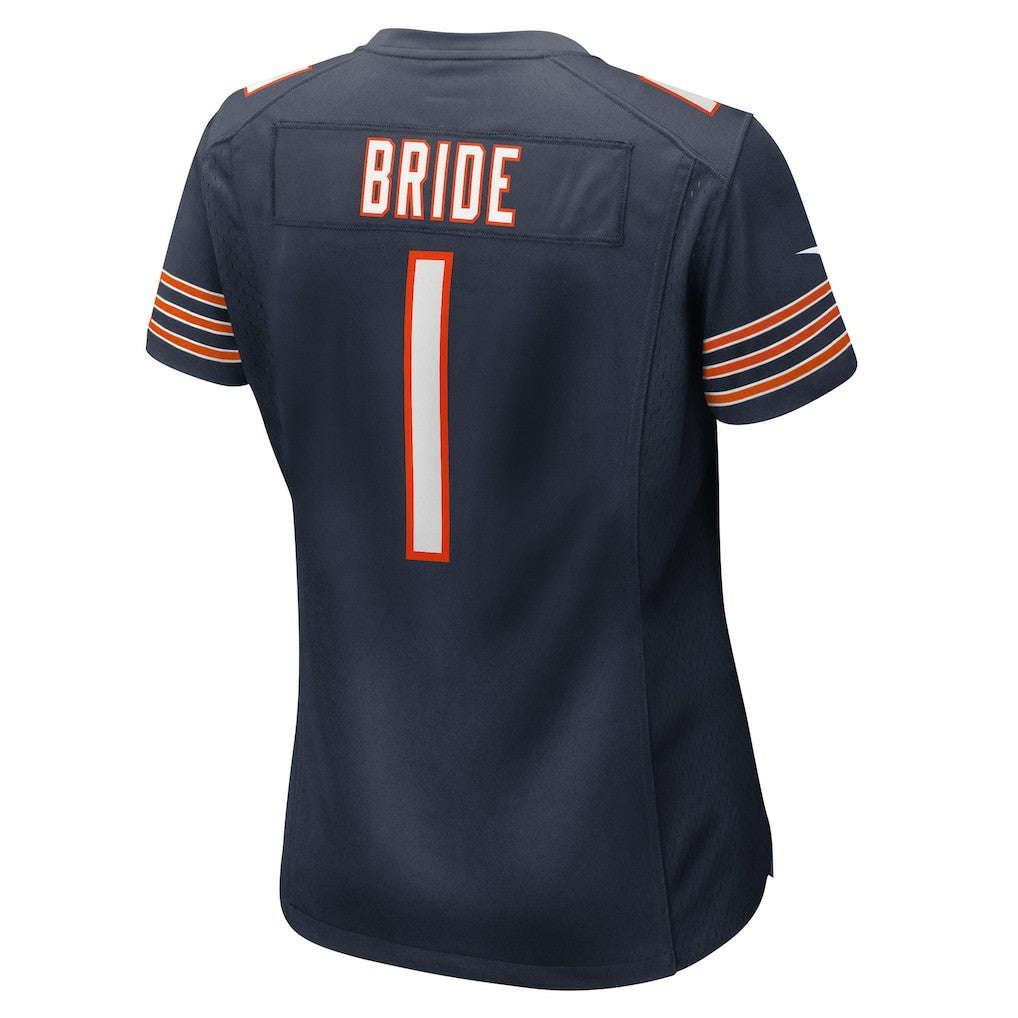 Number 1 Bride Chicago Bears Women's Game Jersey - Navy