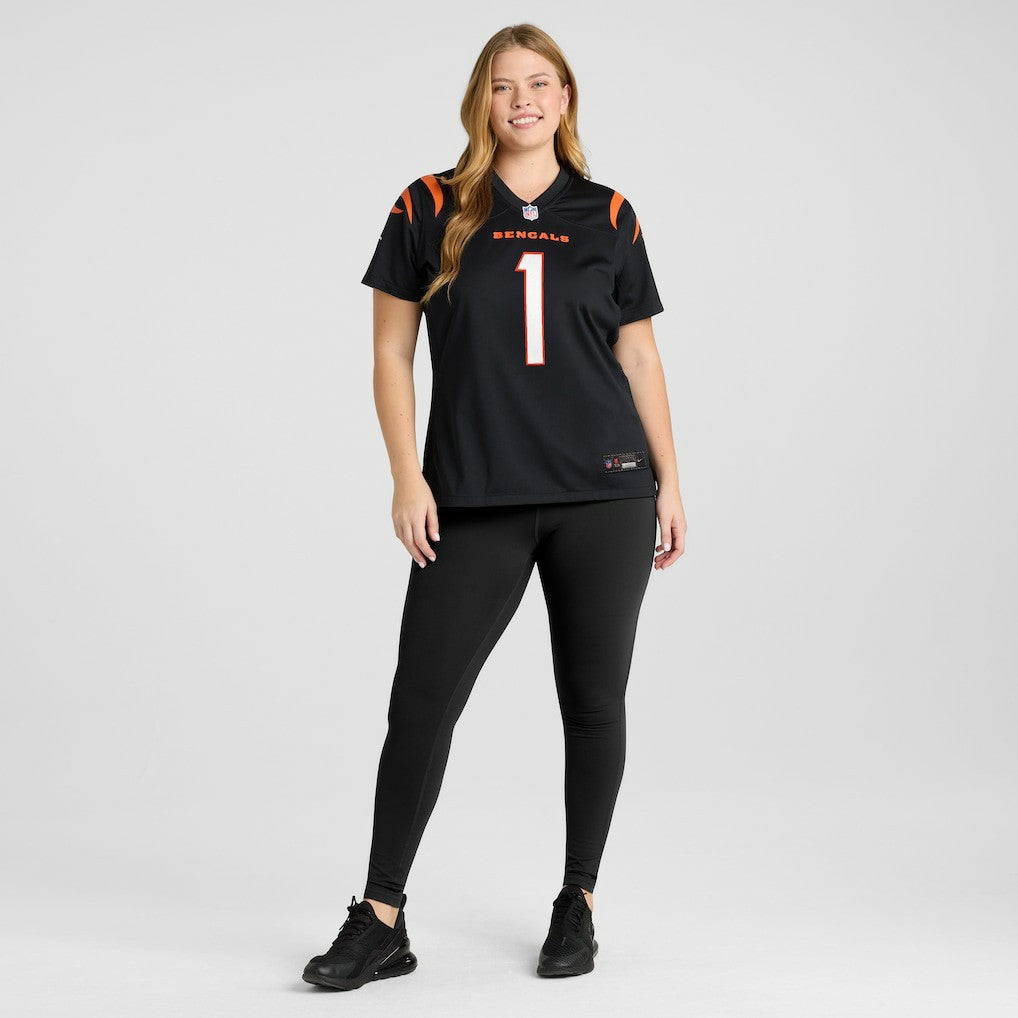 Number 1 Bride Cincinnati Bengals Women's Game Jersey - Black