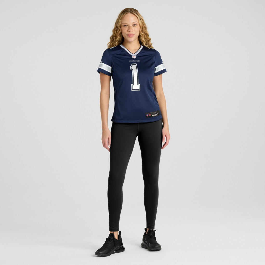Number 1 Bride Dallas Cowboys Women's Game Jersey - Navy