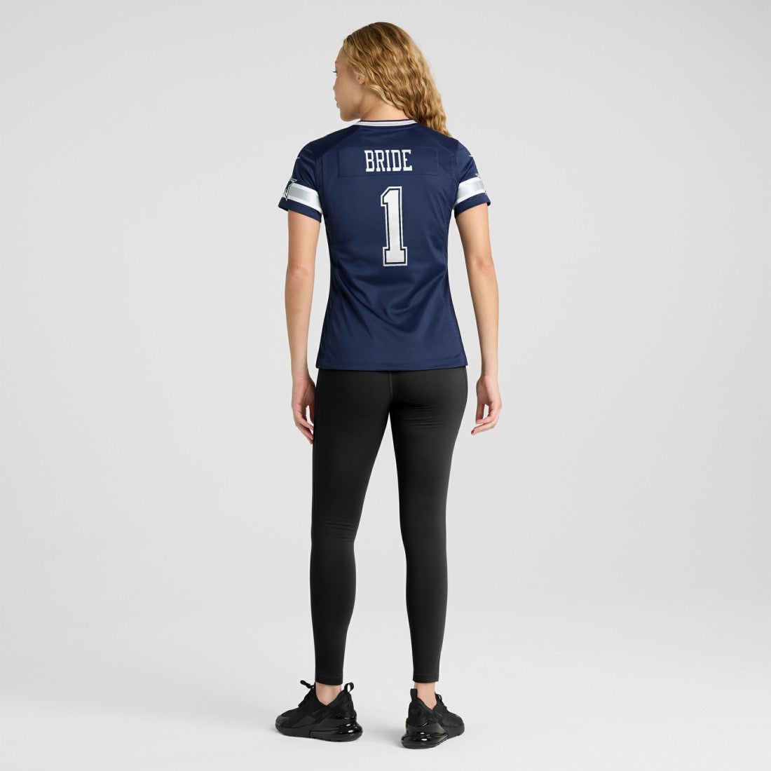 Number 1 Bride Dallas Cowboys Women's Game Jersey - Navy
