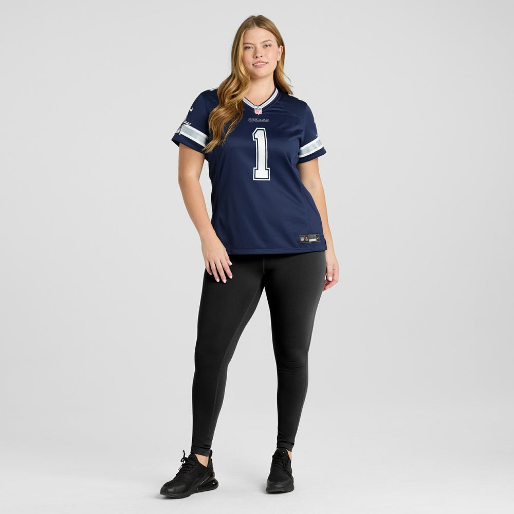 Number 1 Bride Dallas Cowboys Women's Game Jersey - Navy