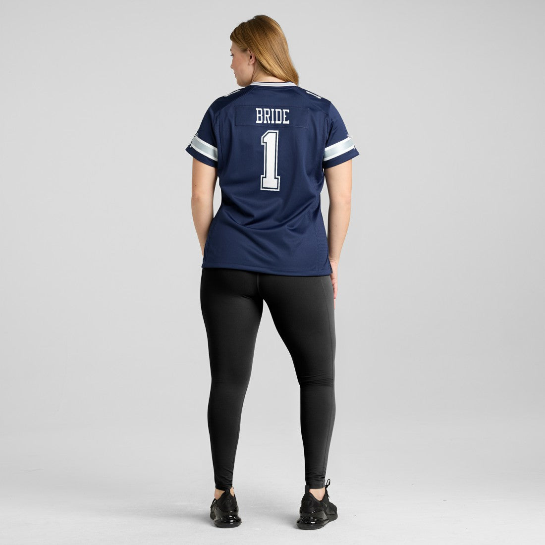 Number 1 Bride Dallas Cowboys Women's Game Jersey - Navy