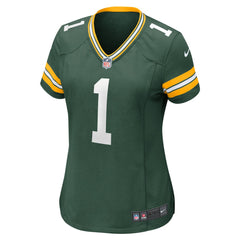 Number 1 Bride Green Bay Packers Women's Game Jersey - Green