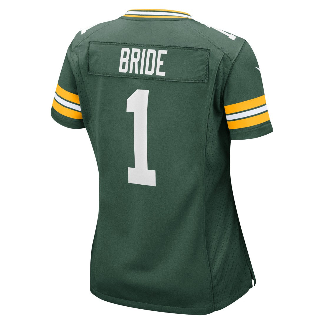Number 1 Bride Green Bay Packers Women's Game Jersey - Green