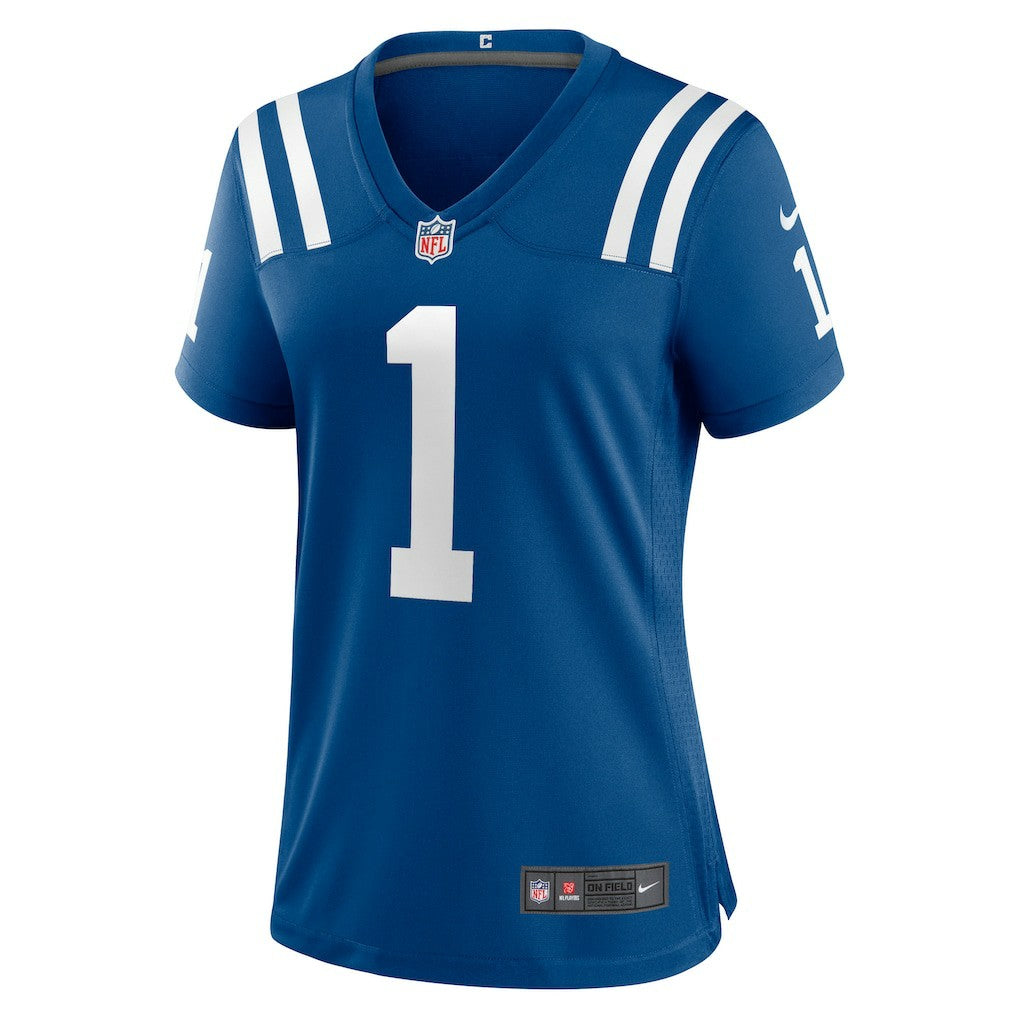 Number 1 Bride Indianapolis Colts Women's Game Jersey - Royal