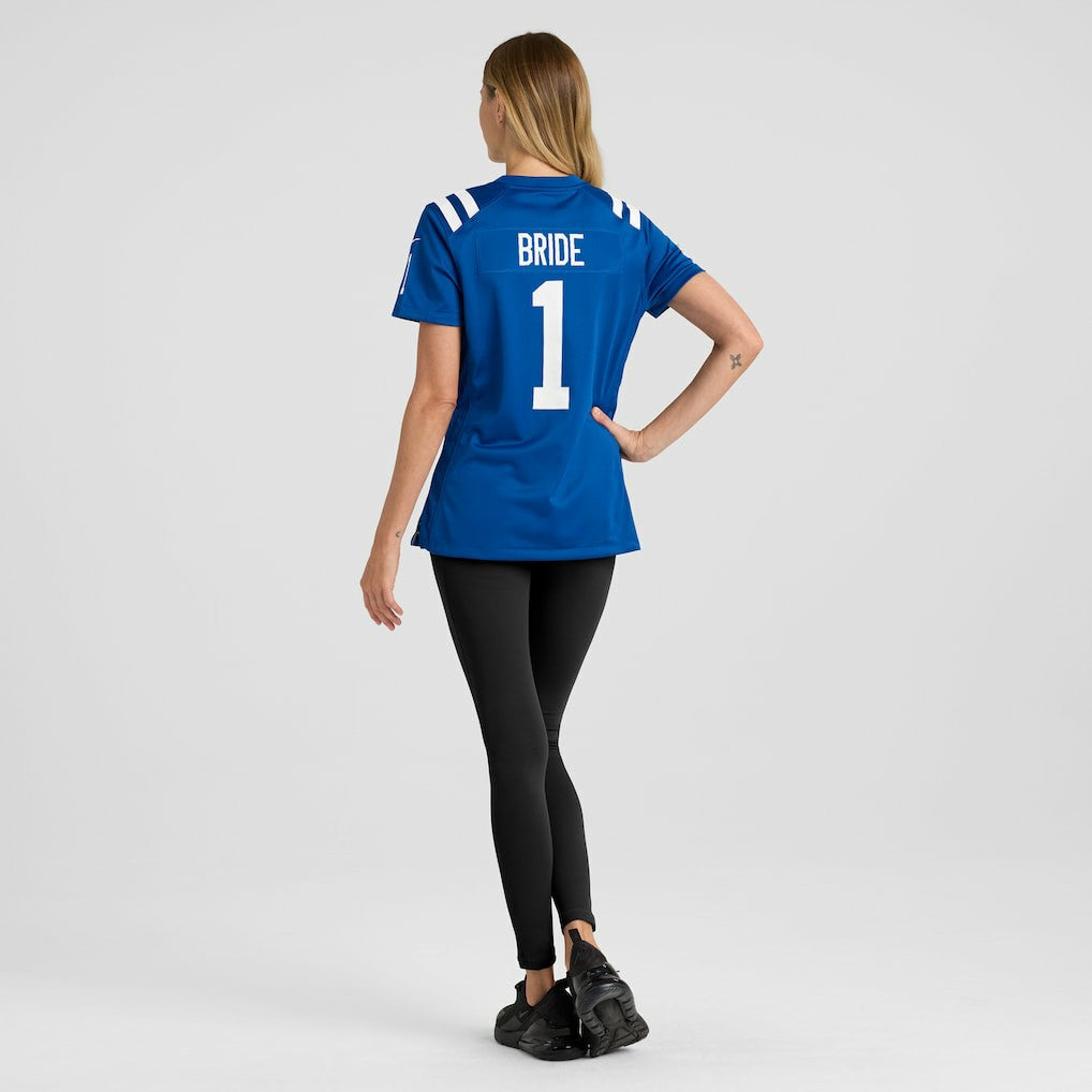 Number 1 Bride Indianapolis Colts Women's Game Jersey - Royal