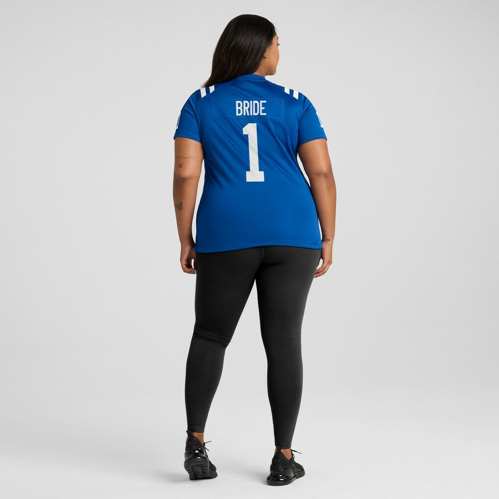 Number 1 Bride Indianapolis Colts Women's Game Jersey - Royal