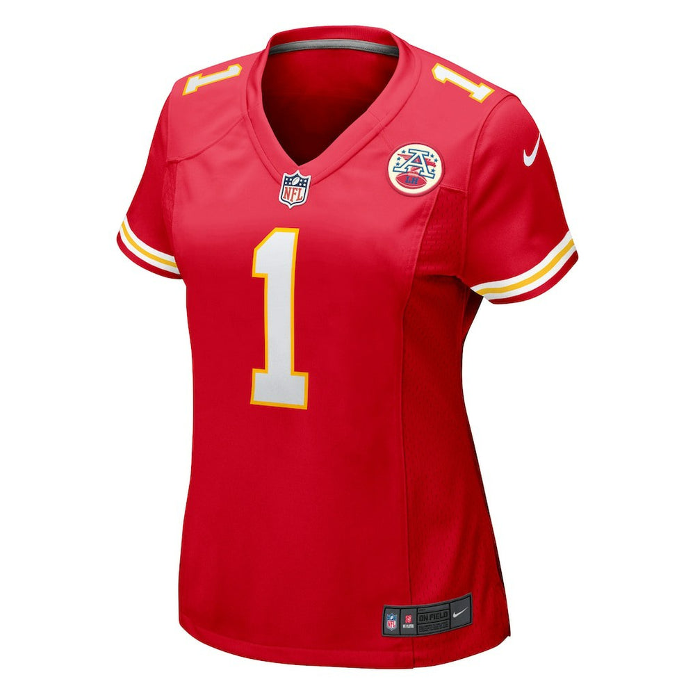Number 1 Bride Kansas City Chiefs Women's Game Jersey - Red