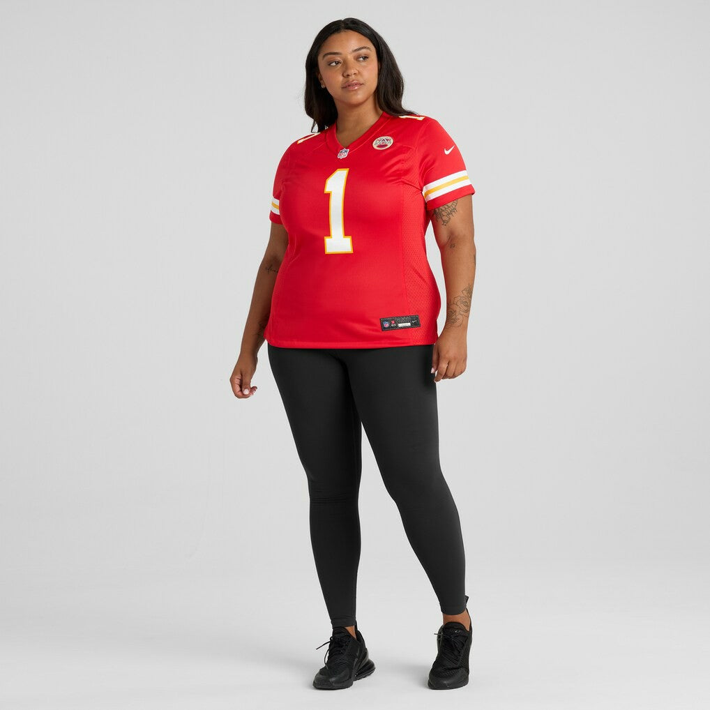 Number 1 Bride Kansas City Chiefs Women's Game Jersey - Red