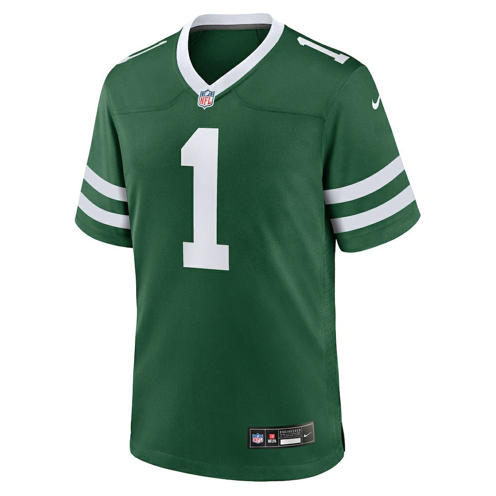 Number 1 Groom New York Jets Game Jersey - Legacy Green