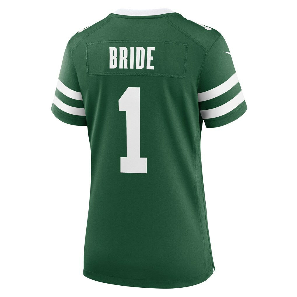 Number 1 Bride New York Jets Women's Game Jersey - Legacy Green