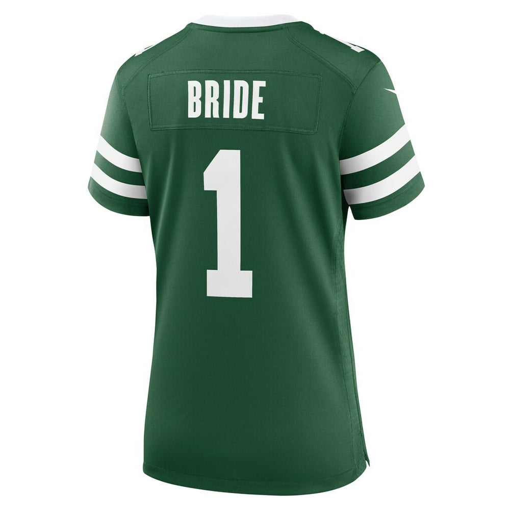Number 1 Bride New York Jets Women's Game Jersey - Legacy Green