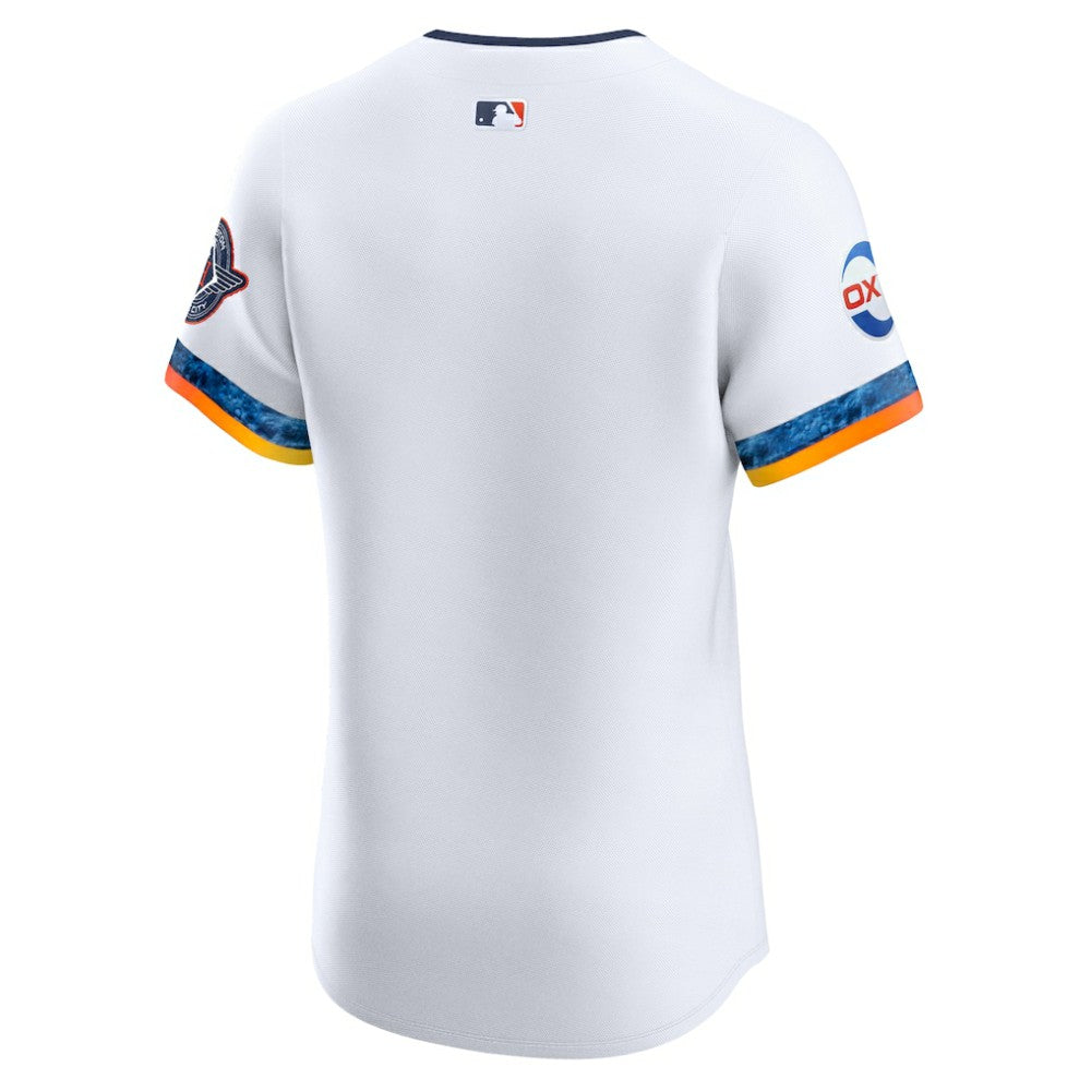 Houston Astros 2025 City Connect Elite Jersey White | Nike