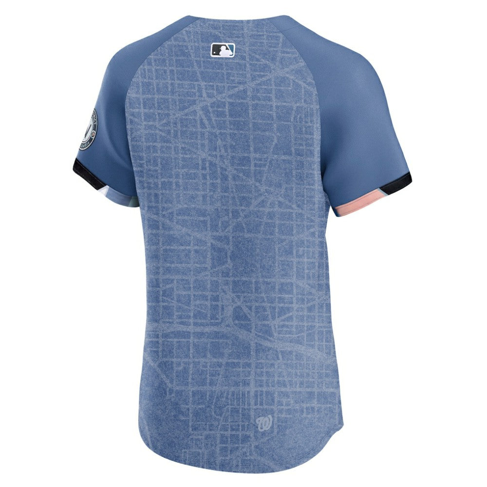 Washington Nationals 2025 City Connect Elite Jersey - Blue