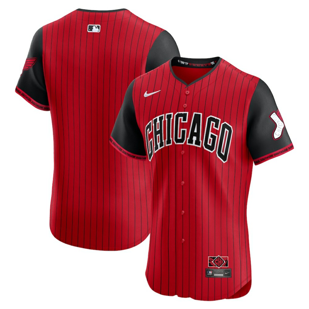 Chicago White Sox 2025 City Connect Elite Jersey Red/Black | Nike