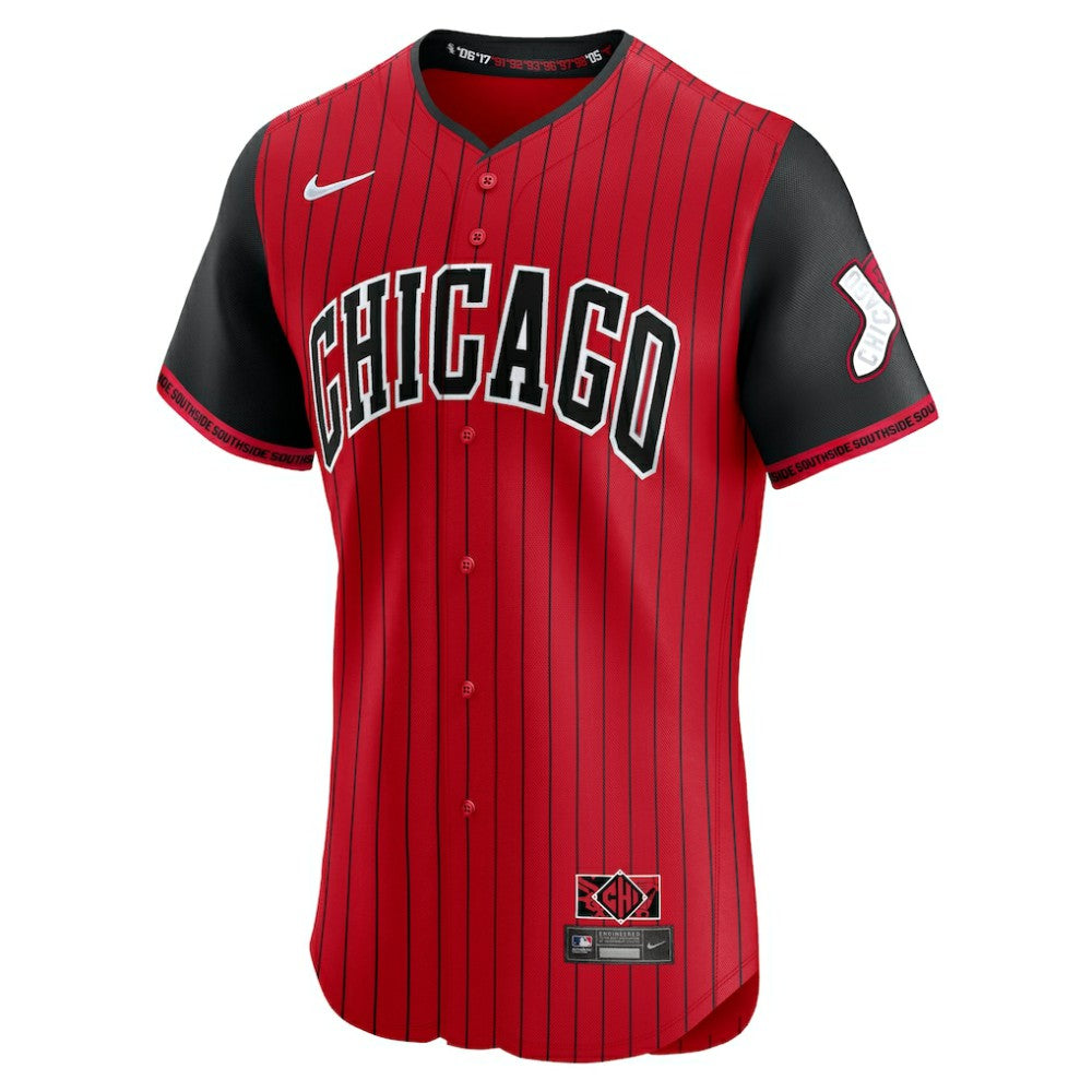 Chicago White Sox 2025 City Connect Elite Jersey Red/Black | Nike