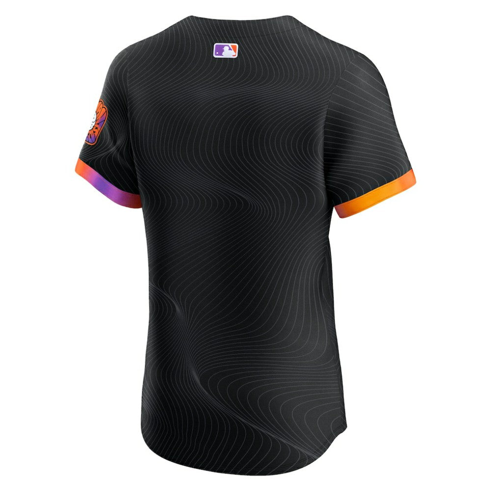 San Francisco Giants 2025 City Connect Elite Jersey Anthracite | Nike