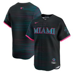 Miami Marlins 2025 City Connect Limited Jersey Black | Nike