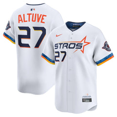 Jose Altuve Houston Astros 2025 City Connect Limited Player Jersey White | Nike
