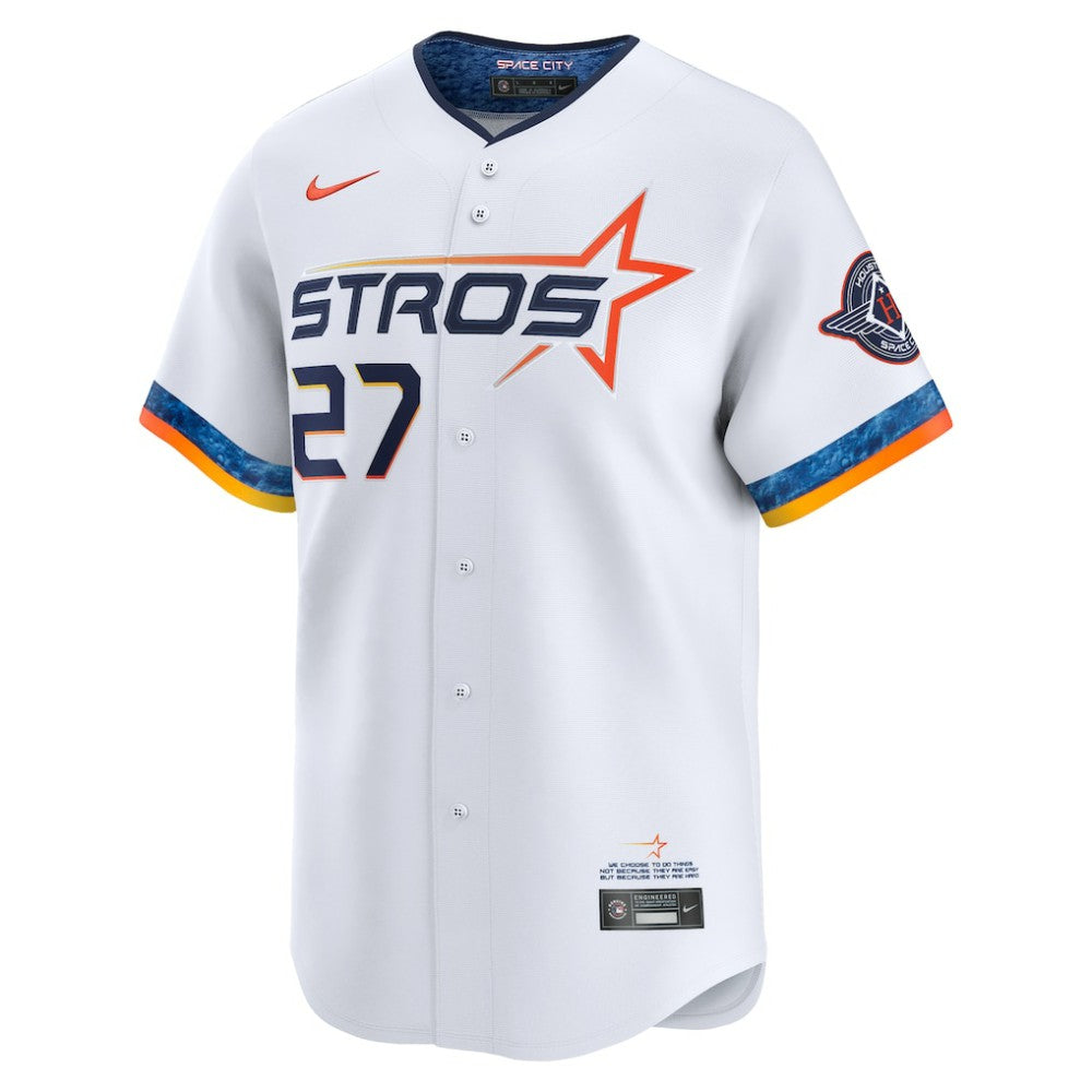 Jose Altuve Houston Astros 2025 City Connect Limited Player Jersey White | Nike
