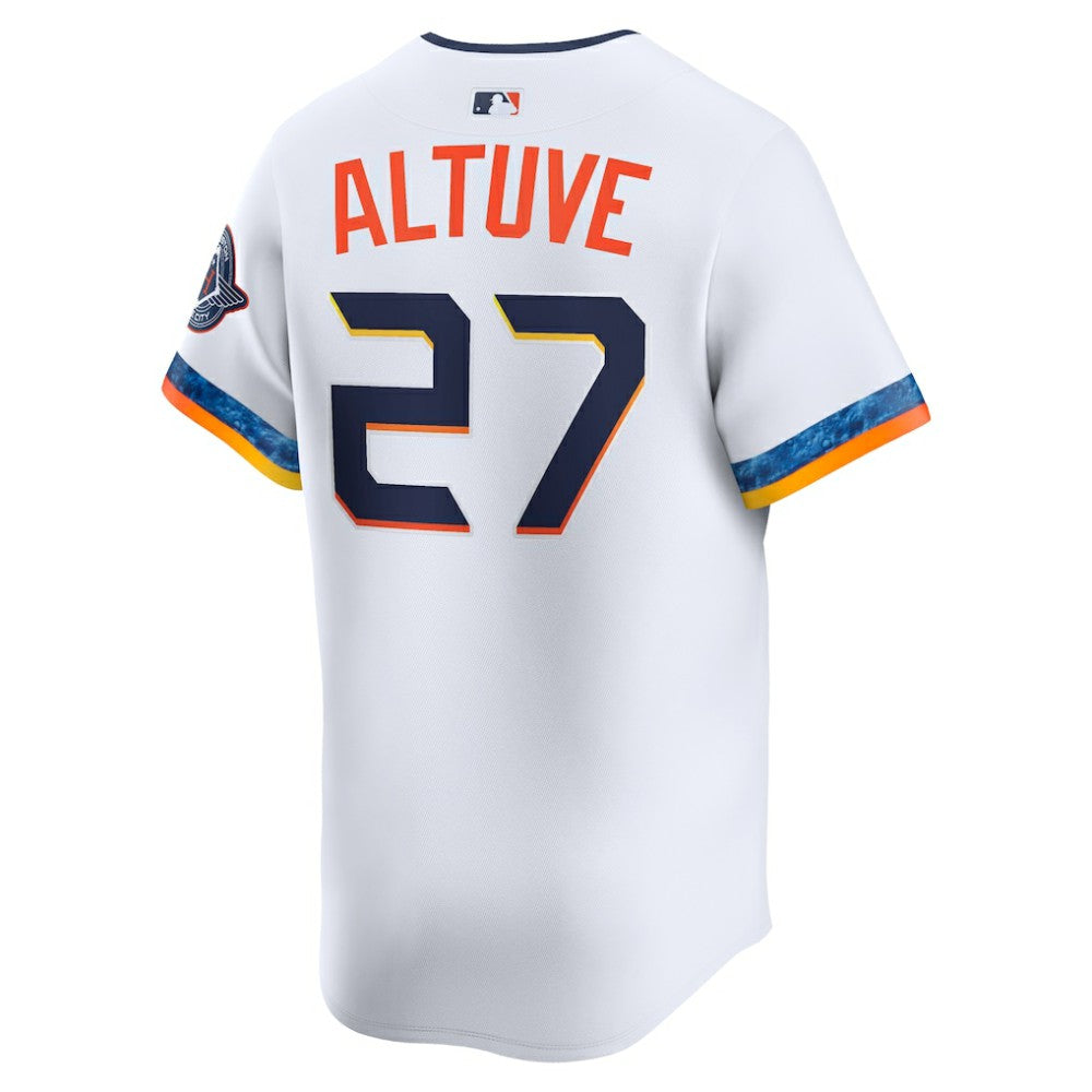 Jose Altuve Houston Astros 2025 City Connect Limited Player Jersey White | Nike