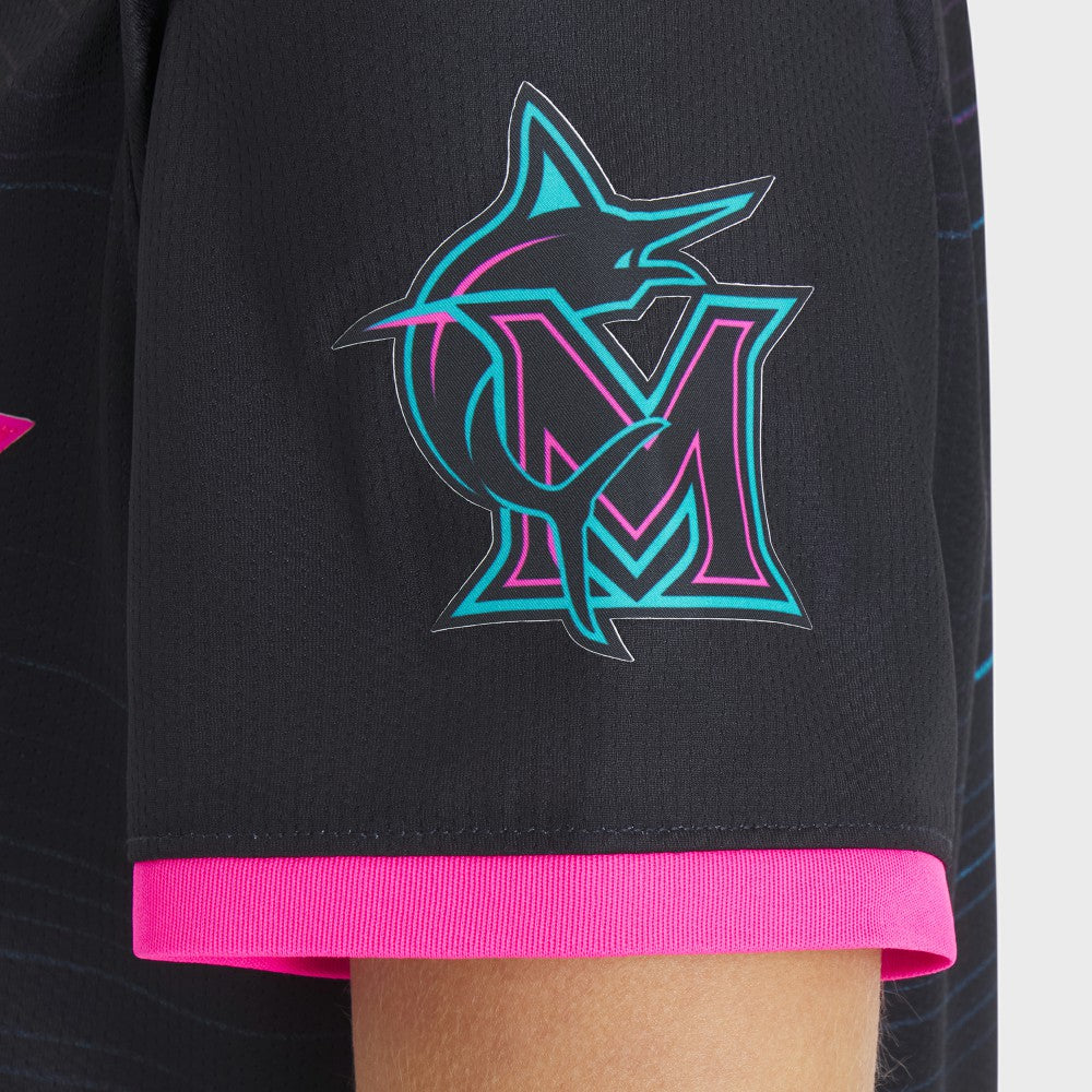 Miami Marlins Women's 2025 City Connect Limited Jersey Black | Nike