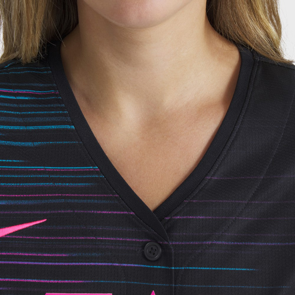 Miami Marlins Women's 2025 City Connect Limited Jersey Black | Nike