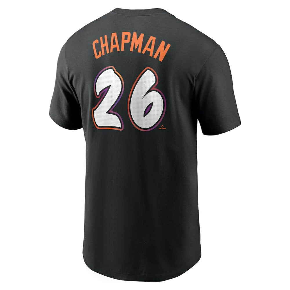 Matt Chapman San Francisco Giants 2025 City Connect Fuse Name & Number T-Shirt Anthracite | Nike