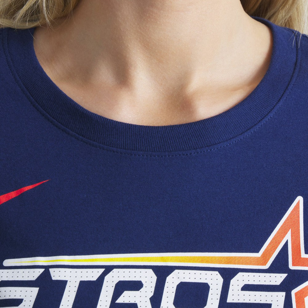 Yordan Alvarez Houston Astros Women's 2025 City Connect Fuse Name & Number T-Shirt Navy | Nike