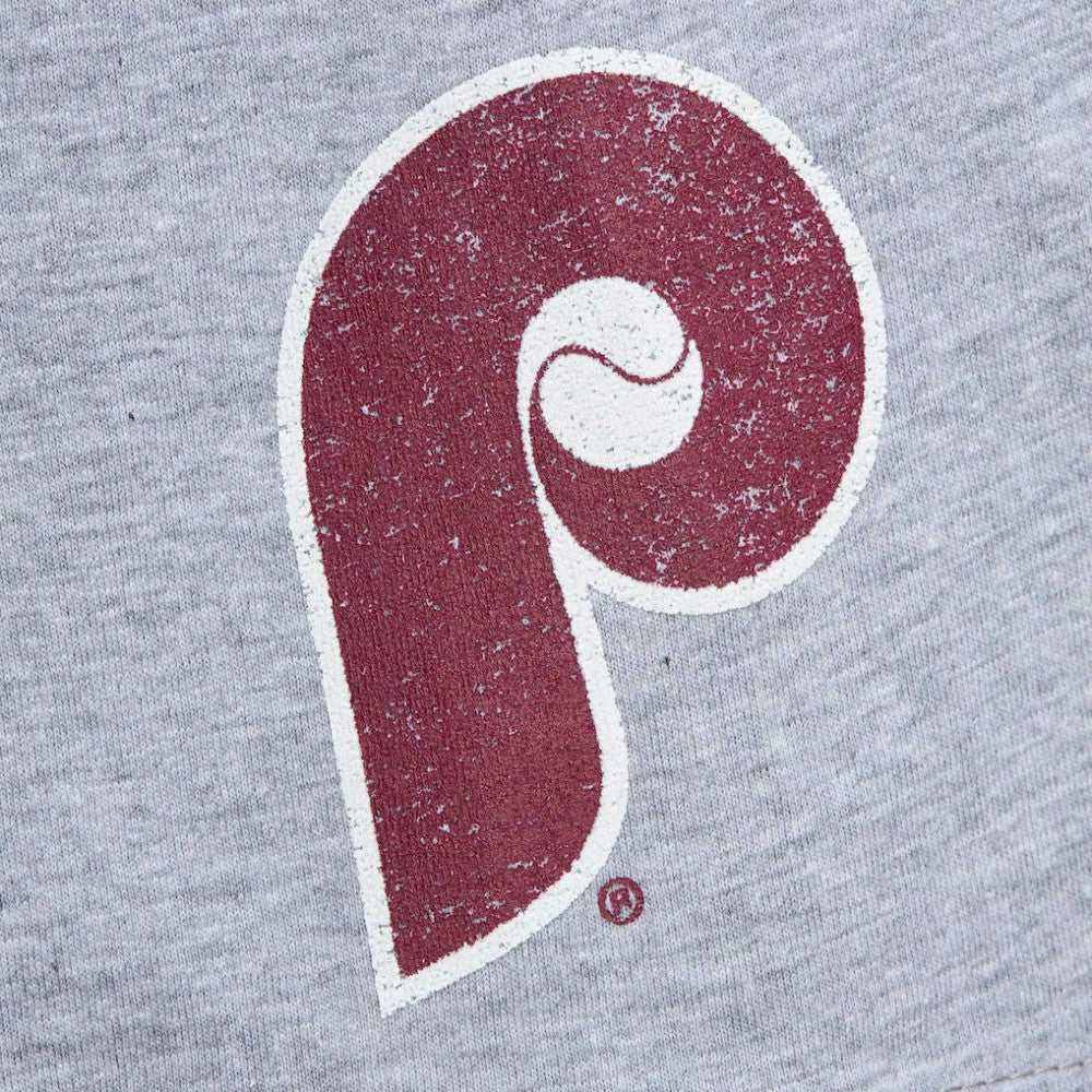 Darren Daulton Philadelphia Phillies Cooperstown Collection Player T-Shirt Heather Gray | Mitchell & Ness