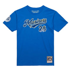 Ken Griffey Jr. Seattle Mariners Cooperstown Collection Player T-Shirt Royal | Mitchell & Ness