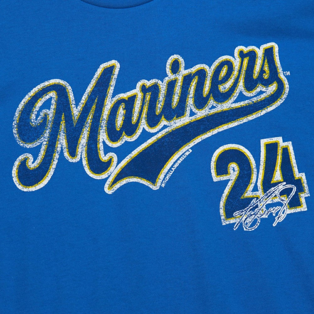 Ken Griffey Jr. Seattle Mariners Cooperstown Collection Player T-Shirt Royal | Mitchell & Ness