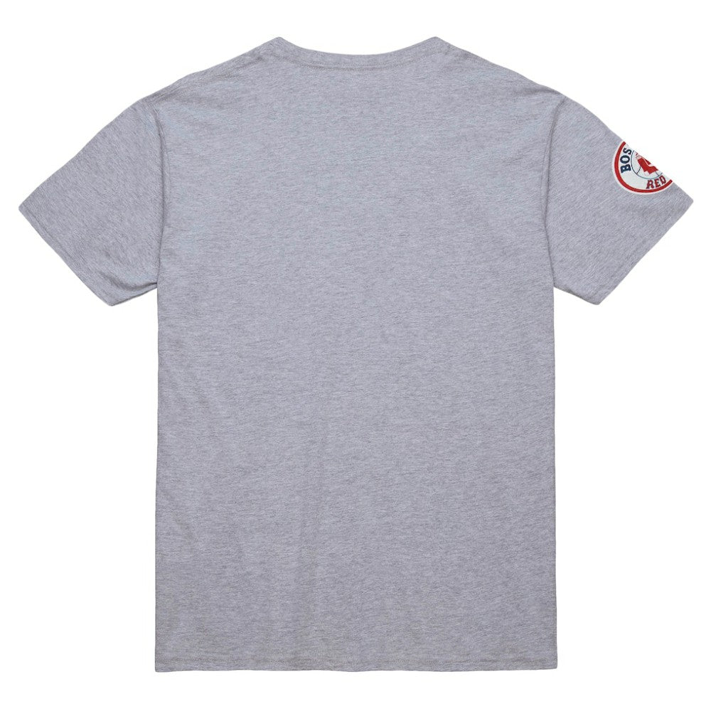 David Ortiz Boston Red Sox Cooperstown Collection Player T-Shirt Grey Heather | Mitchell & Ness